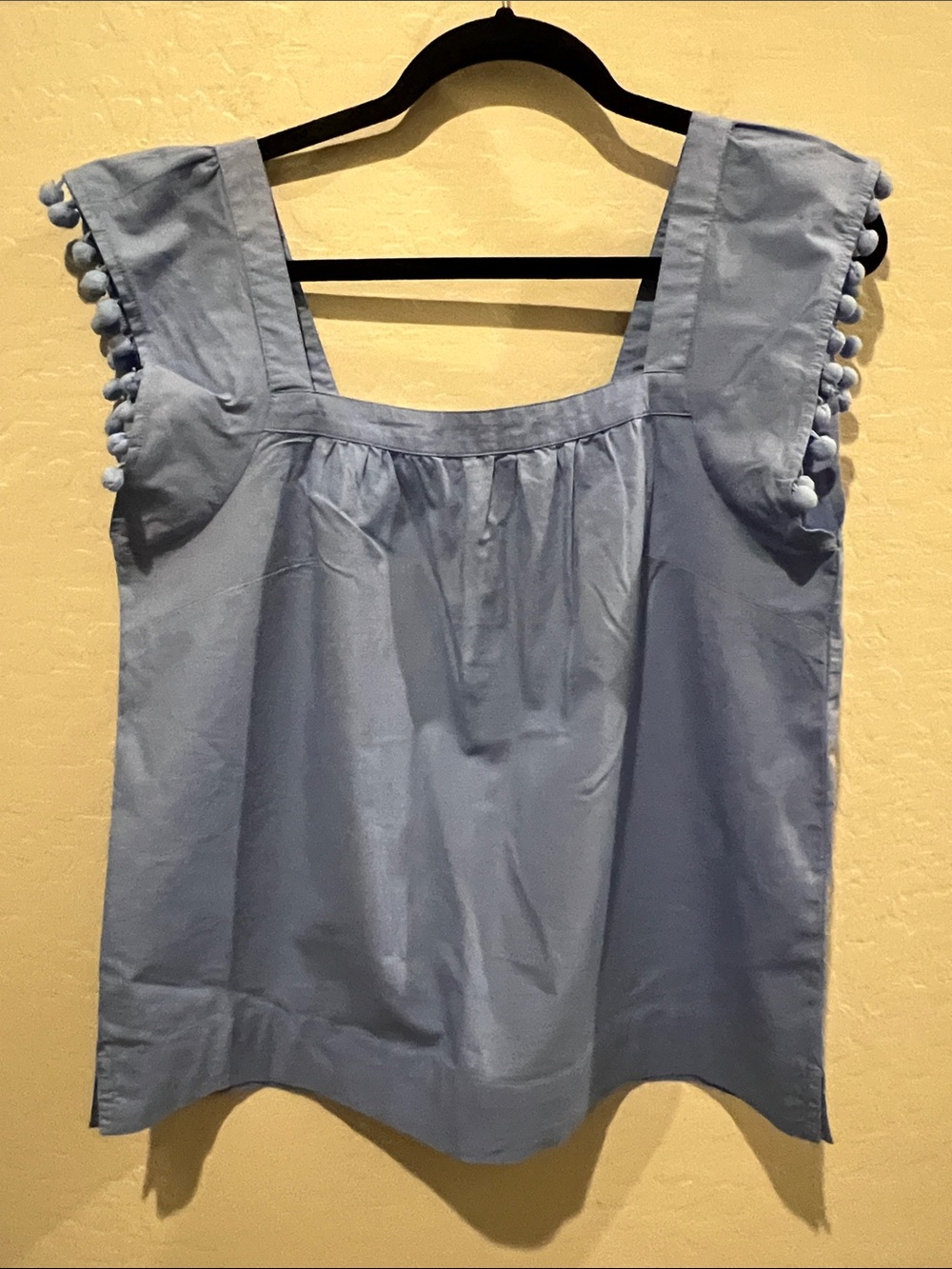 J Crew square neckline cropped Top size 2